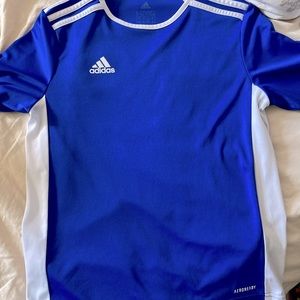 Boys 11/12 Adidas short and shirt set